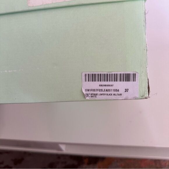 Off-White Leather Sponge Loafer - Picture 9 of 10